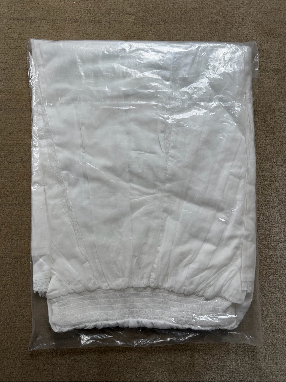 Dissh Rosin White Shirred Lace Midi Dress US2/AU6, NWT - Picture 5 of 5